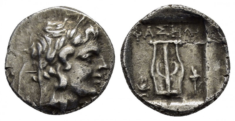 LYCIAN LEAGUE.Phaselis.(Circa 88-84 BC).Drachm.

Obv : Laureate head of Apollo...