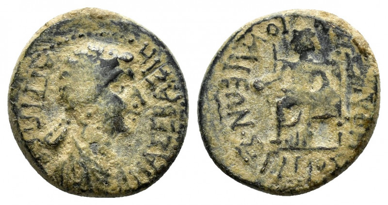 PHRYGIA. Julia. Agrippina II.(Augusta, 50-59). Ae. 

Obv : ΑΓΡΙΠΠΙΝΑ ΣΕΒΑΣΤΗ.
Dr...