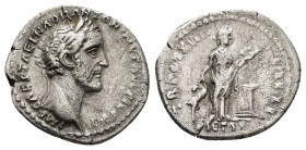 ANTONINUS PIUS.(138-161).Rome.Denarius. 

Obv : IMP CAES T AEL HADR ANTONINVS AVG PIVS P P.
Laureate head right.

Rev : TR POT XV COS IIII PIETAS.
Pie...