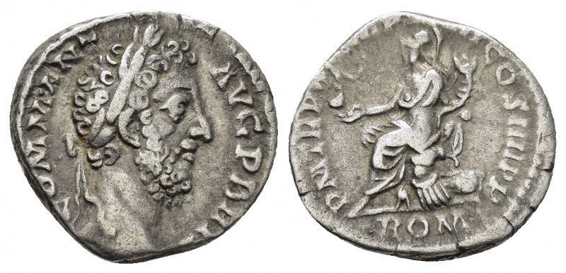 COMMODUS.(177-192).Rome.Denarius. 

Obv : COMM ANT AVG P BRIT.
Laureate head rig...