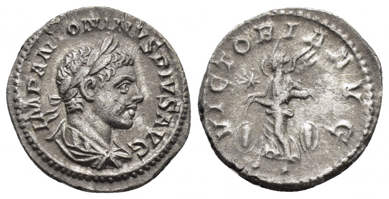 ELAGABALUS.(218-222).Rome.Denarius.

Obv : IMP ANTONINVS PIVS AVG.
Laureate and ...