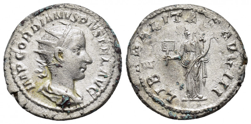 GORDIAN III.(238-244). Rome.Antoninianus. 

Obv : IMP GORDIANVS PIVS FEL AVG.
Ra...