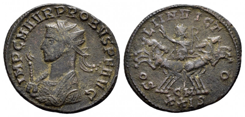 PROBUS.(276-182).Cyzicus.Antoninianus.

Obv: IMP C M AVR PROBVS P F AVG.
Radiate...