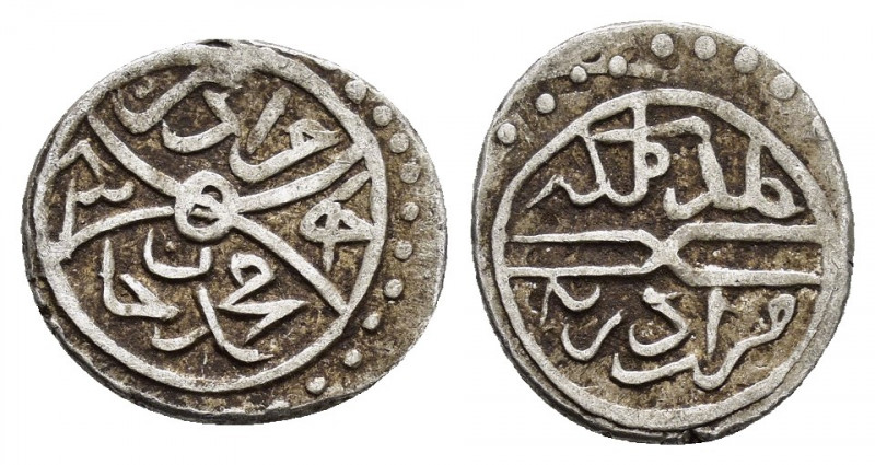 OTTOMAN EMPIRE. Murad II.(1421-1444). Akçe. Edirne.

Obv : Arabic legend.

R...