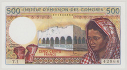 Comoros, 500 Francs, ND, T.1 42864, P8a, BNB B201b, UNC

Estimate: 40-50