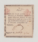 Italy, Siege of Mantova, 3 Lire, 6.10.1796, 2 stamps and 2 hand signatures, N.715619, PS223, Alfa ASMA.14, VF

Estimate: 350-500