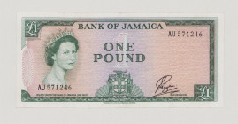 Jamaica, 1 Pound, 1960, AU 571246, P51, BNB B203a, VF

Estimate: 50-70