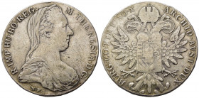 AUSTRIA. Maria Teresa (1740-1780). Tallero. Ag (27,85 g - 40,2 mm). MB-BB