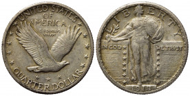 STATI UNITI. Quarter dollar 1918. Ag. BB+/qSPL