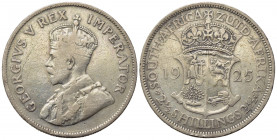 SUDAFRICA. Giorgio V. 2 1/2 Shillings 1925. Ag. qBB