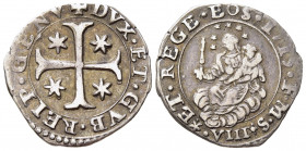 GENOVA. Dogi biennali (1528-1797). III fase (1637-1797). 8 soldi 1715 sigle FMS. Ag (2,10 g). MIR 302/5. BB