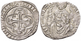 MILANO. Gian Galeazzo Visconti (1385-1402). Pegione o Grosso da 1 1/2 soldi. Ag (2,48 g). MIR 119. BB