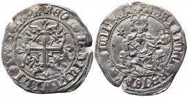 NAPOLI. Roberto I d'Angiò (1309-1343). Gigliato Ag (3.96 g). BB