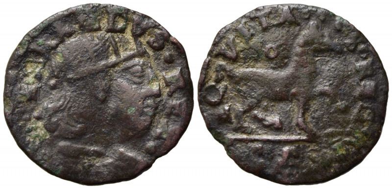 NAPOLI. Ferdinando I d’Aragona (1458-1494).Cavallo Cu (1,78 g). MB