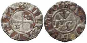 RAVENNA. Monetazione arcivescovile (sec. XIII-XIV). Denaro Ag (0,61 g). Biaggi 1965. BB