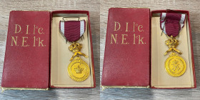 MEDAGLIE ESTERE. Belgio. Ordine della Corona. Medaglia di bronzo. Scatola originale. SPL