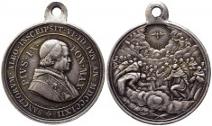 MEDAGLIE PAPALI. Pio IX (1846-1878). Medaglia 1862. Ag (8,85 g - 26,5 mm). qFDC