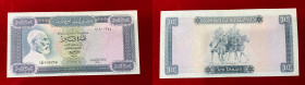 LIBIA. 10 dinars 1972. SUP