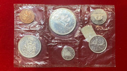 ESTERE. CANADA. Lotto di 6 monete, serie 1966. FDC