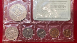 ESTERE. FIJI. Lotto di 6 monete, serie 1969. FDC