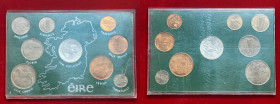 ESTERE. IRLANDA. Serie di 9 monete 1966. FDC