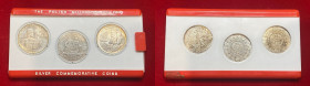 ESTERE. POLONIA. Trittico di monete Prova 1966. Ag. The Polish Millennium - Silver Commemorative coins Pròba. FDC