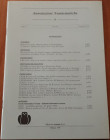 AA.VV. - Annotazioni numismatiche nr. 35. Milano, 1999, pp. 22, ril. Edit., ill. b/n nel testo, ottimo stato.
