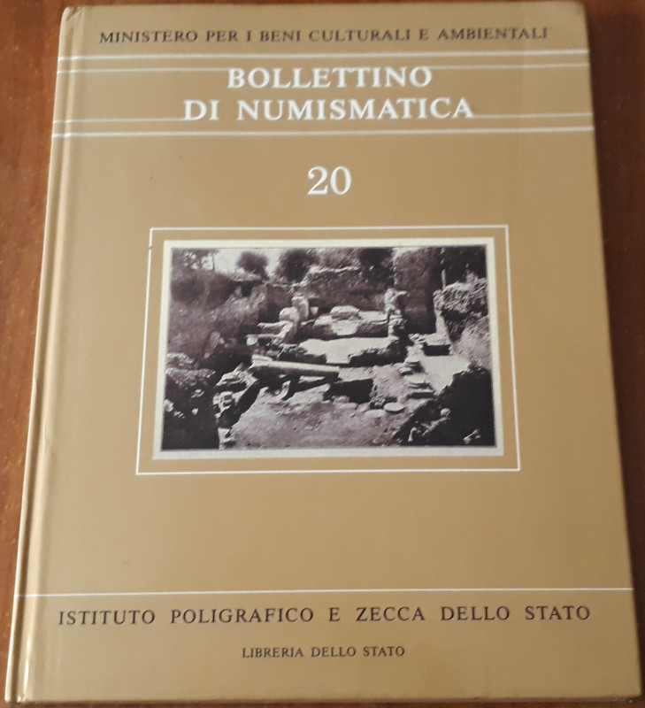 AA.VV.- Bollettino di Numismatica - Volume 20 - Roma, 1993, pp. 137, cartonato l...