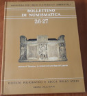 AA.VV.- Bollettino di Numismatica - Volume 26-27 - Doppio volume, Roma, 1996, pp. 206, cartonato lucido. Ill. b/n e a colori nel testo, ottimo stato, ...