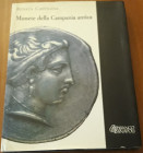 CANTILENA R. - Monete della Campania antica. Napoli, 1988, pp. 212, cartonato telato con incisioni bianche, sovracoperta, di grande formato, ill. a co...