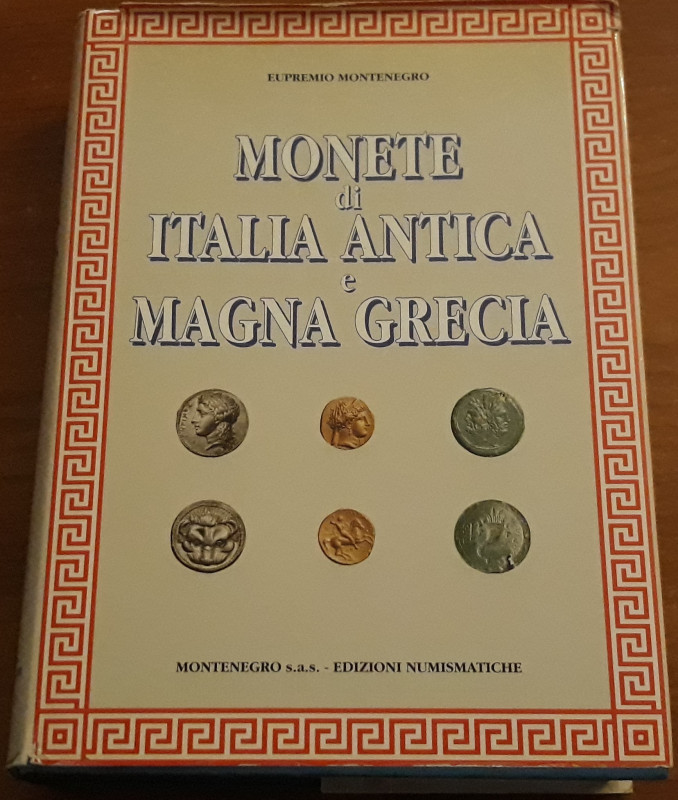 MONTENEGRO E. - Monete di Italia Antica e Magna Grecia, Brescia, 1996, cartonato...