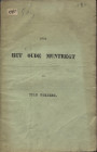 A.A.V.V. - Over Het Oude Muntregt der Stad Utrecht. Utrecht, 1837. Pp. 41, tavv. 1. Ril. ed. buono stato, molto raro.