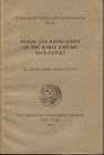 ABAECHERLI BOYCE A. - Festal and dated coins of the roman empire: fours papers. N.N.A.M. 153. New York, 1965. Pp. 102, tavv. 15. Ril. ed. buono stato.