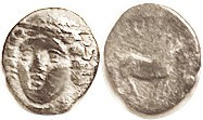 AINOS, Diobol. c.400 BC, Hermes hd facg/goat r, S1570 (£225); AVF/VG-F, toned, g...