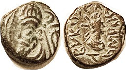 ELYMAIS, Orodes I, Æ Drachm, GIC-5892, bust l., anchor/ Artemis bust r, Choice V...