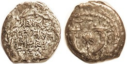 John Hyrcanus I, 135-104 BC, Prutah, H-1133, VF, lt brown, sl off-ctr, sl crude, but Hebrew lgnd quite clear. (A VF brought $95, Pegasi 11/13.)