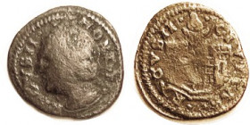 RAGUSA, Æ Follaro (1452), Female bust l./castle, 18 mm, VG, rev sl off-ctr & partly wk, dark brown, a little coarse. (An AVF with lt corr brought $94,...