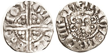 Henry III, 1216-72, Long Cross Penny, S1373, Canter-bury, moneyer Gilbert; F-VF,...