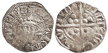 Edward I, 1272-1307, Ar Penny, Bury St. Edmunds, S-1418, Overall F-VF, better in...