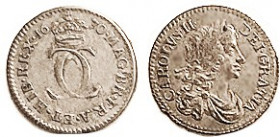 Charles II, Maundy Twopence 1670, Choice VF+, quite well struck, good metal, toned, problem-free.