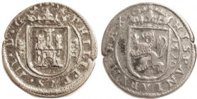 Philip III, 8 Maravedis, 1620 Segovia, Lion/castle, 27 mm, Nice VF, medium brown, good surfaces, 2 sm edge notches. (A GVF brought $71, CNG 10/21.)