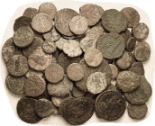 151-1/2 POOR ancient coins, a few holed, dregs accumulated from various lots; few identifiable.