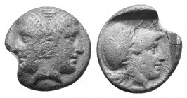 Mysia. Lamspsakos. AR Trihemiobol 1.29g