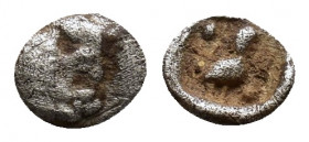 Ionia, Miletos, late 6th-early 5th century BC. AR Tetartemorion AR 0.15g
