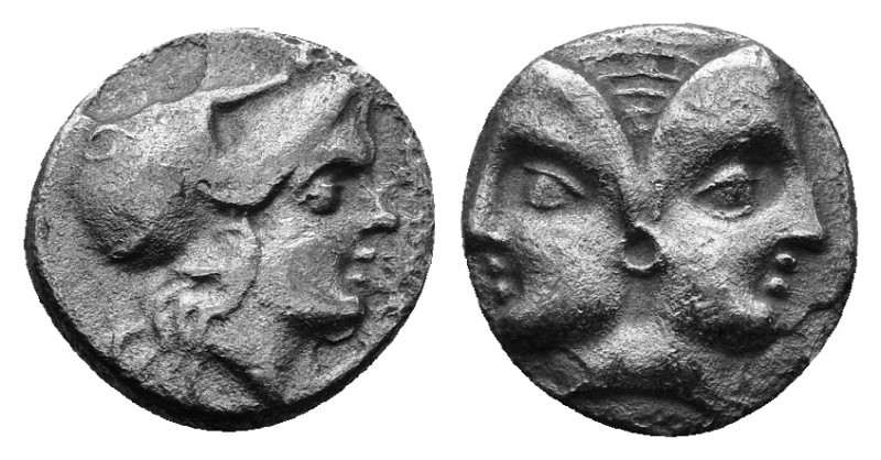 Mysia, Lampsakos AR Diobol. Circa 500-470 BC. AR 1.06g