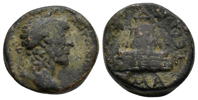 COMMAGENE. Zeugma. Antoninus Pius, 138-161. Diassarion. ΑΥΤ ΚΑΙ ΤΙ ΑΙΛΙ ΑΔΡΙΑ ΑΝ...