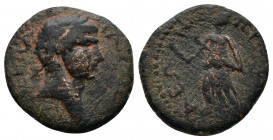 BITHYNIA. Prusa. Trajan (98-117). Obv: AY NEP TPAIANOC A KAI CE ΓEP ΔA, laureate head right. Rev: ΠΡΟΥCΑΕΩΝ, Demeter advancing left, holding two torch...