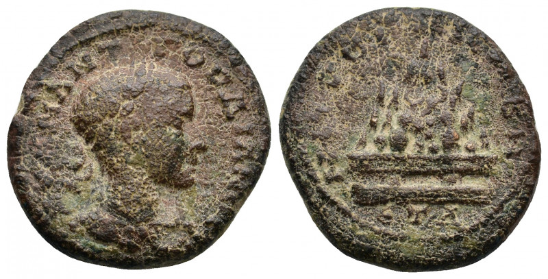 Gordian III (238-444). Cappadocia, Caesarea. Year 4 (241/2). Laureate, draped an...