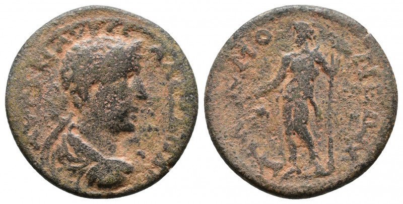 PHRYGIA. Acmoneia. Severus Alexander, 222-235. ΑΥΤ Κ Μ ΑΥΡΗ ΑΛƐΞΑΝΔΡΟϹ, Laureate...