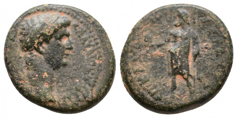 Phrygia. Aizanis. Claudius AD 41-54. KΛAYΔIOC KAICAΡ, laureate head right / EΠI ...